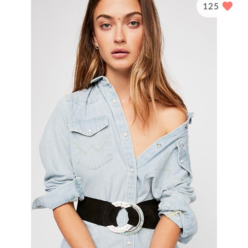 ISO Desert Dreamer Suede Wrap Belt
